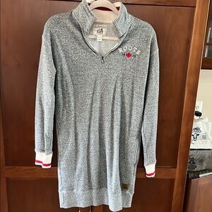 Roots Heather Gray Quarter-Zip Pullover